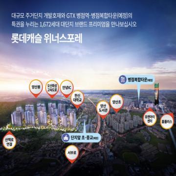 롯데건설, 오산 ‘롯데캐슬 위너스포레’ 선착순 동·호수 지정계약